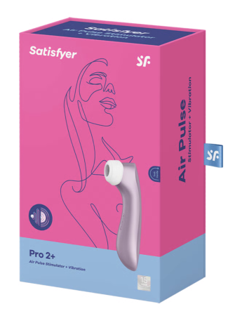 Stimulateur clitoridien Pro 2+ violet Satisfyer - CC597877